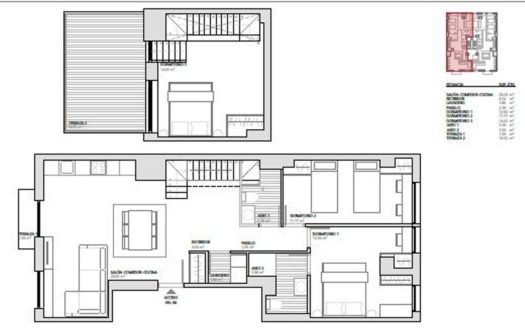 Venta Atico La Roqueta Extramurs València ref. 1-65394