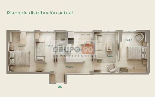 Venta Piso Sant Antoni La Saïdia València ref. 1-65749